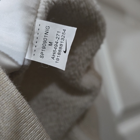 Nike Quarter Zip Oatmeal Medium - Picture 5 of 11
